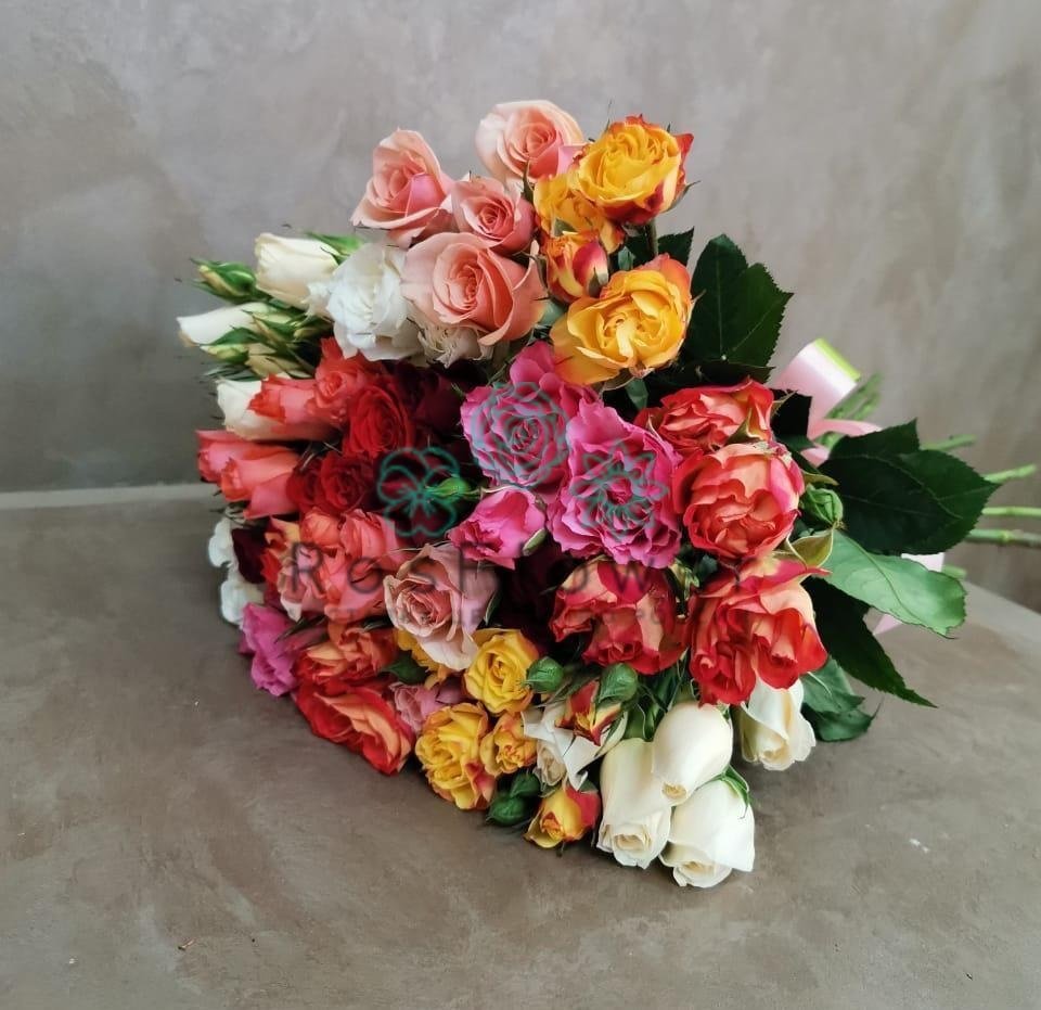 Букет цветов из: Розы в Марковский