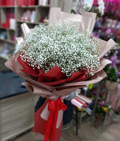 Букет цветов из: Гипсофила в Марковский