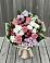 Букет цветов из: Альстромерии, Гвоздики, Розы и Хризантемы в Марковский