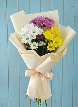 Букет цветов из:  Хризантемы в Марковский