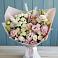 Букет цветов из: Альстромерии и Розы в Марковский