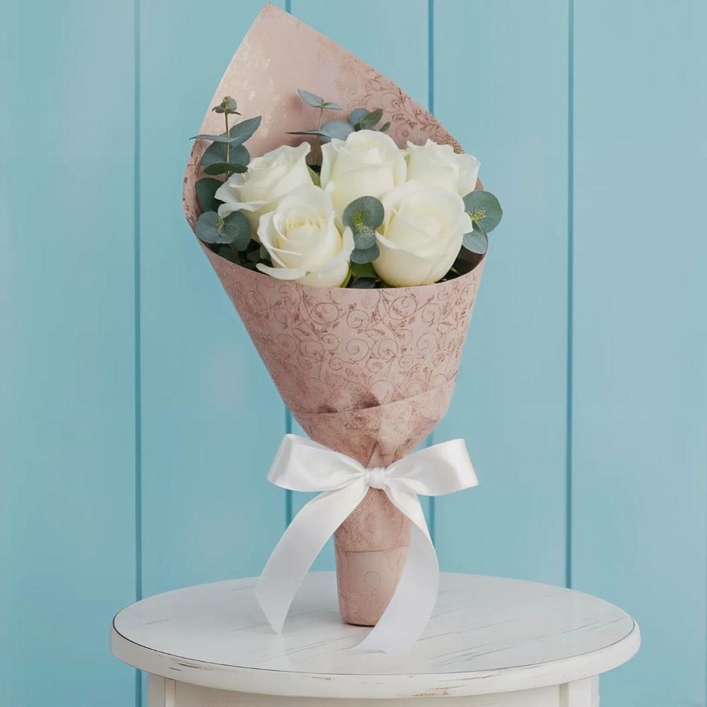 Букет цветов из: Розы в Марковский