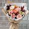 Букет цветов из: Гвоздики, Хризантемы и Розы в Марковский
