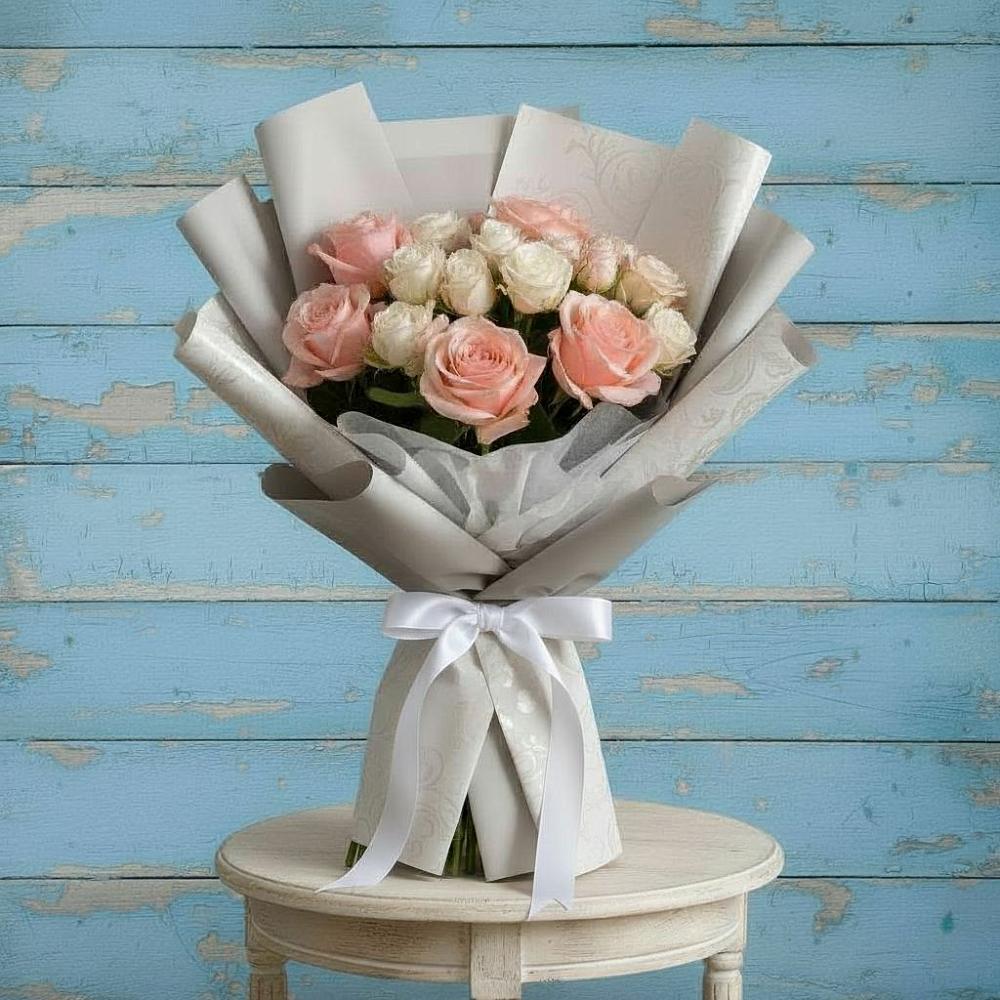 Букет цветов из: Розы в Марковский