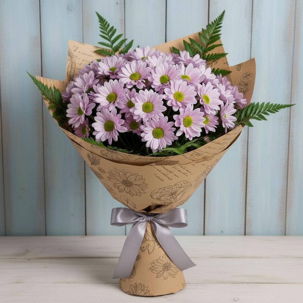 Букет цветов из: Хризантемы в Марковский
