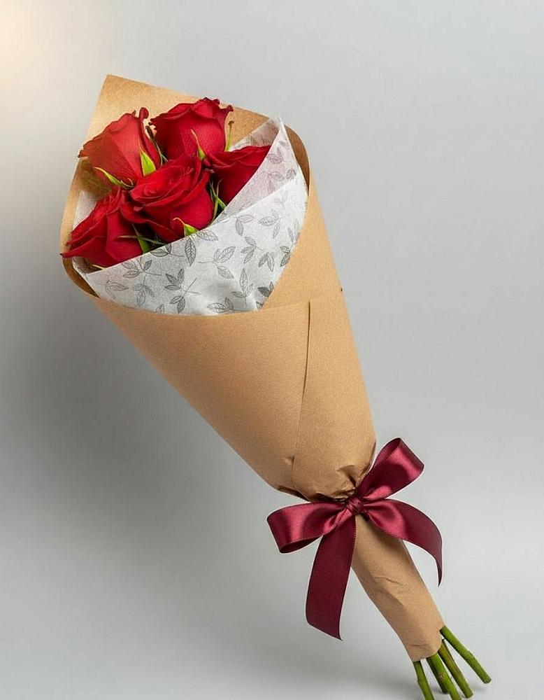Букет цветов из: Розы в Марковский