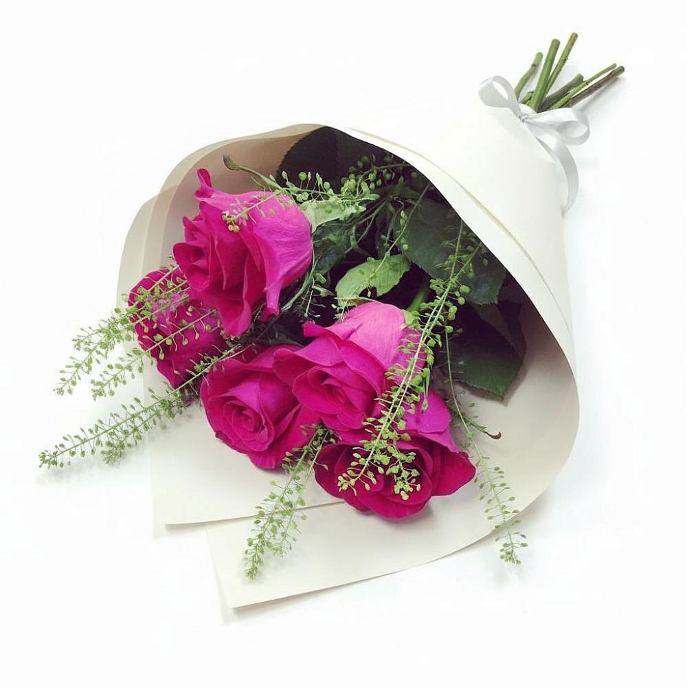 Букет цветов из: Розы в Марковский