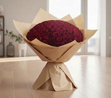 Букет 101 Красная роза в Марковский