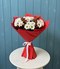 Букет цветов из:  Хризантемы в Марковский