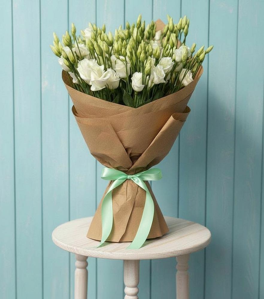 Букет цветов из: Лизиантусы в Марковский