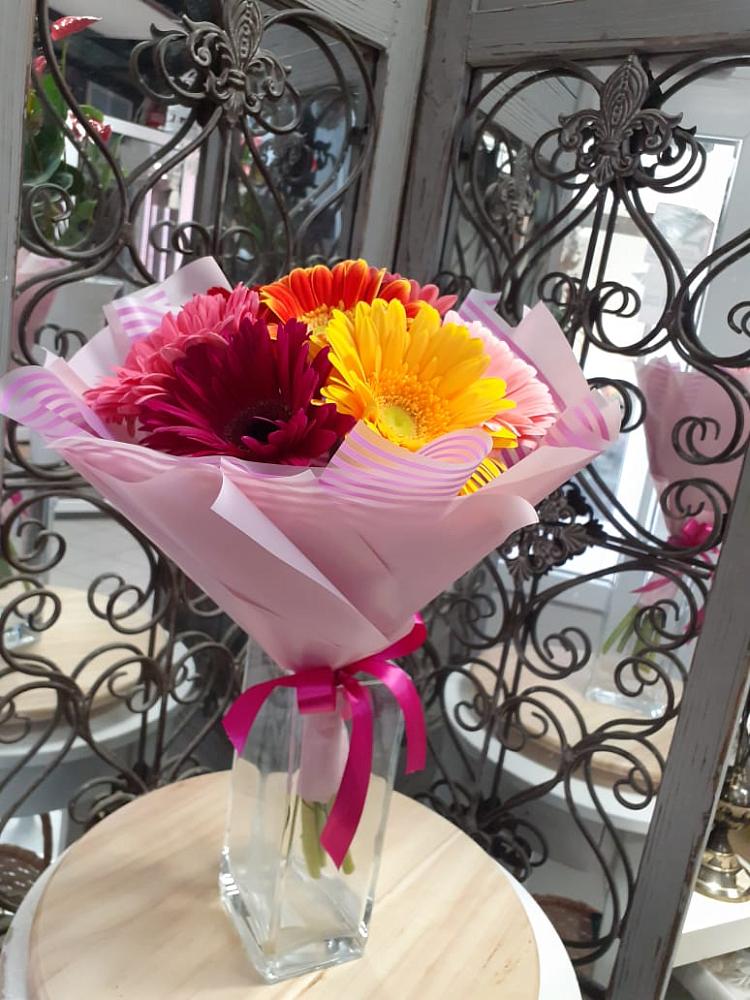 Букет цветов из: Герберы в Марковский