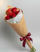 Букет цветов из:  Розы в Марковский