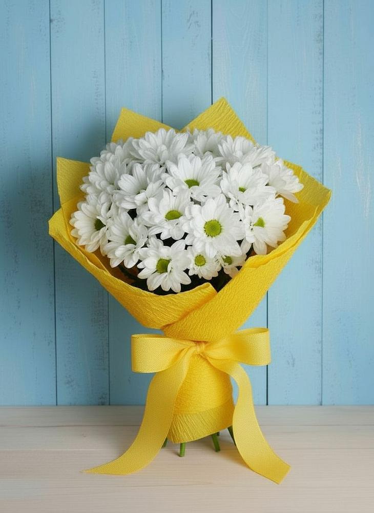 Букет цветов из: Хризантемы в Марковский