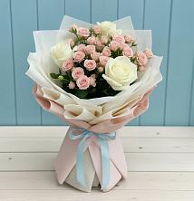 Букет цветов из:  Розы в Марковский