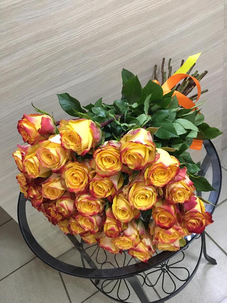 Букет Желтые розы в Марковский