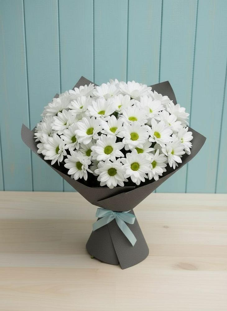 Букет цветов из: Хризантемы в Марковский