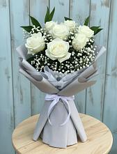 Букет цветов из:  Розы в Марковский