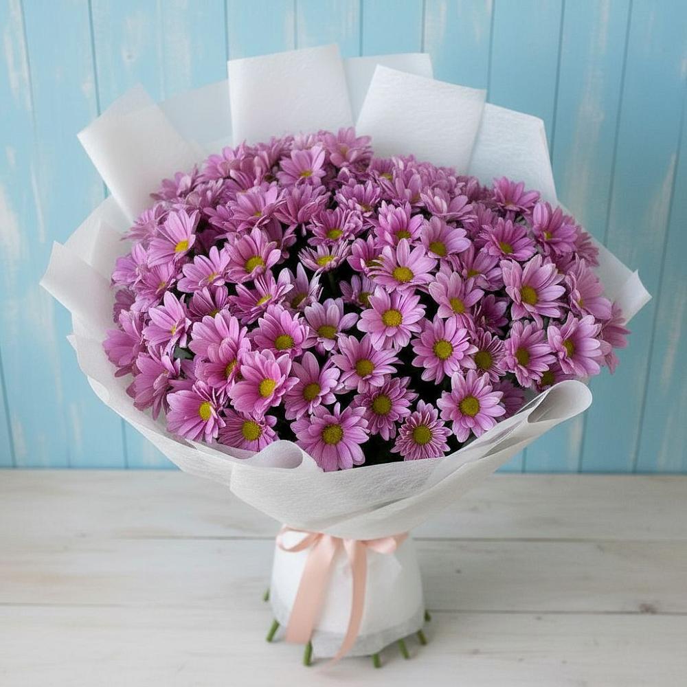 Букет цветов из: Хризантемы в Марковский