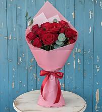 Букет цветов из:  Розы в Марковский