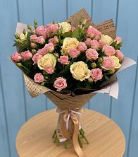 Букет цветов из:  Розы в Марковский