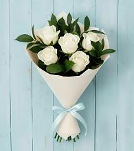 Букет цветов из:  Розы в Марковский