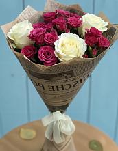 Букет цветов из:  Розы в Марковский