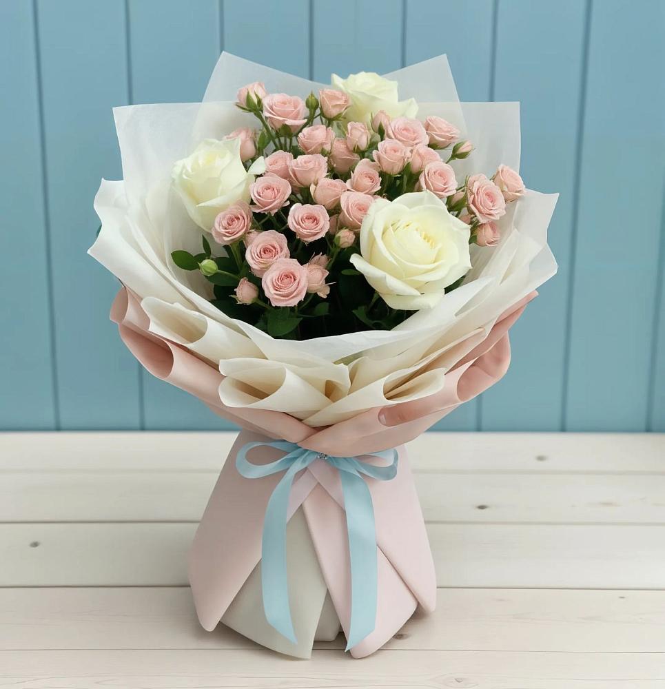 Букет цветов из: Розы в Марковский