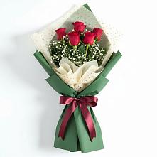 Букет цветов из:  Розы в Марковский