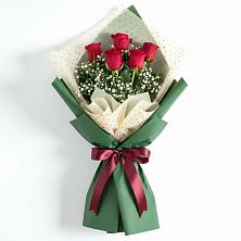 Букет цветов из:  Розы в Марковский
