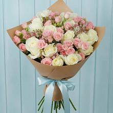Букет цветов из:  Розы в Марковский